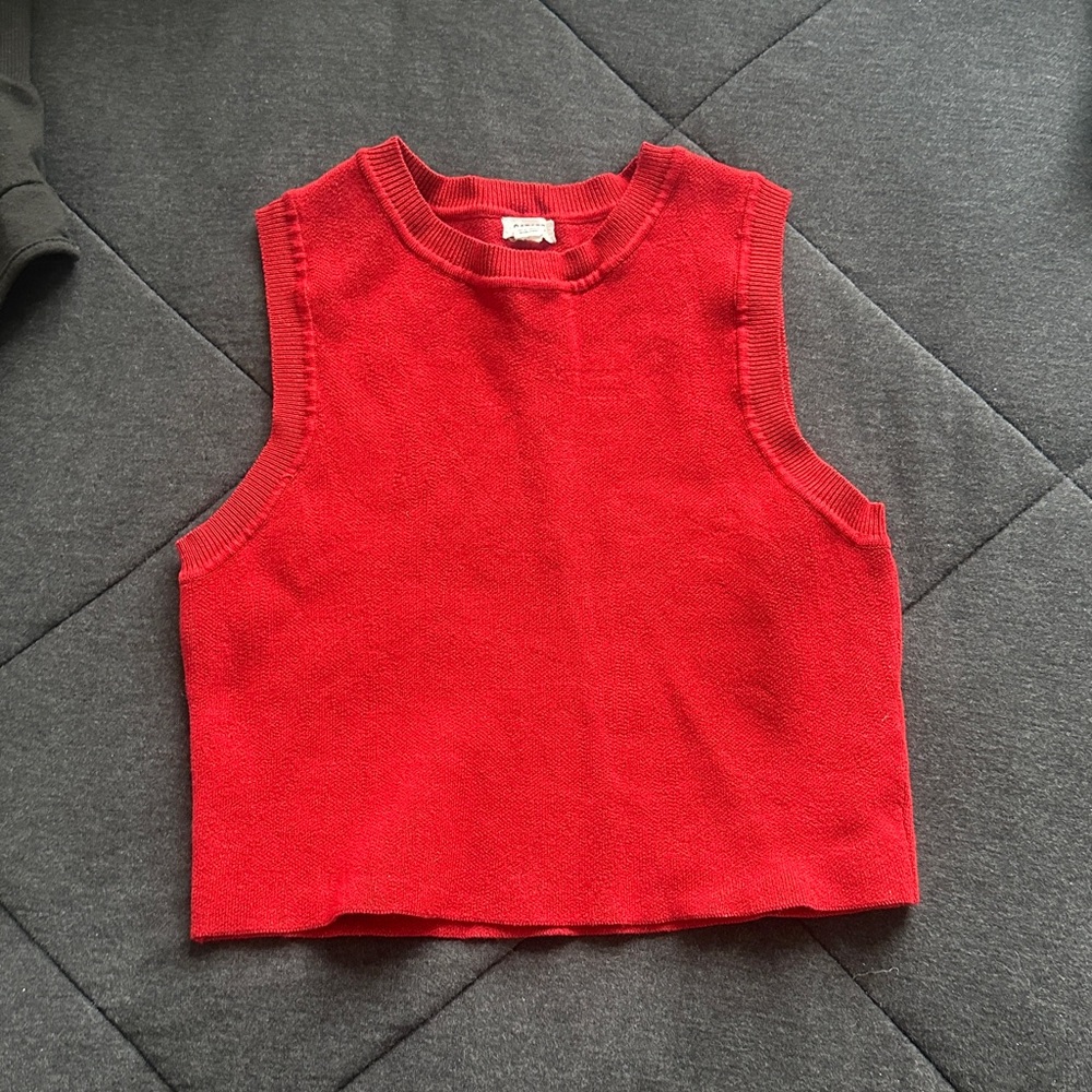 Red Garage Tank